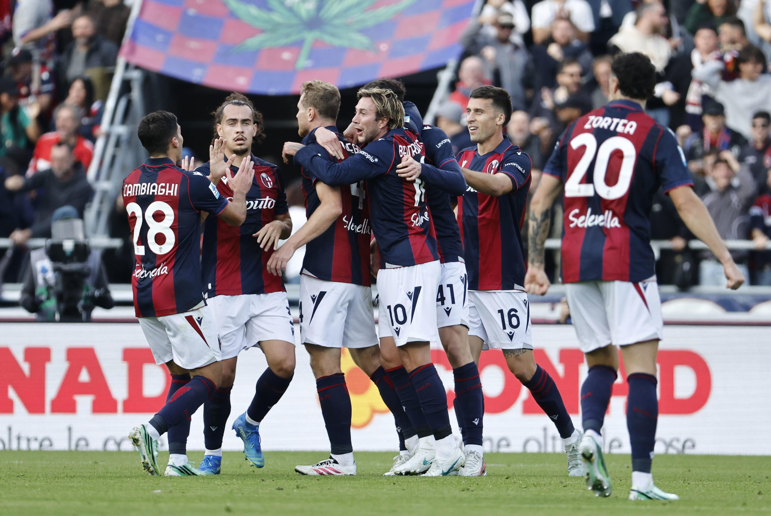 Buoyed by their win in Milan and with Skorupski as the hero, Bologna continued their climb up the standings
