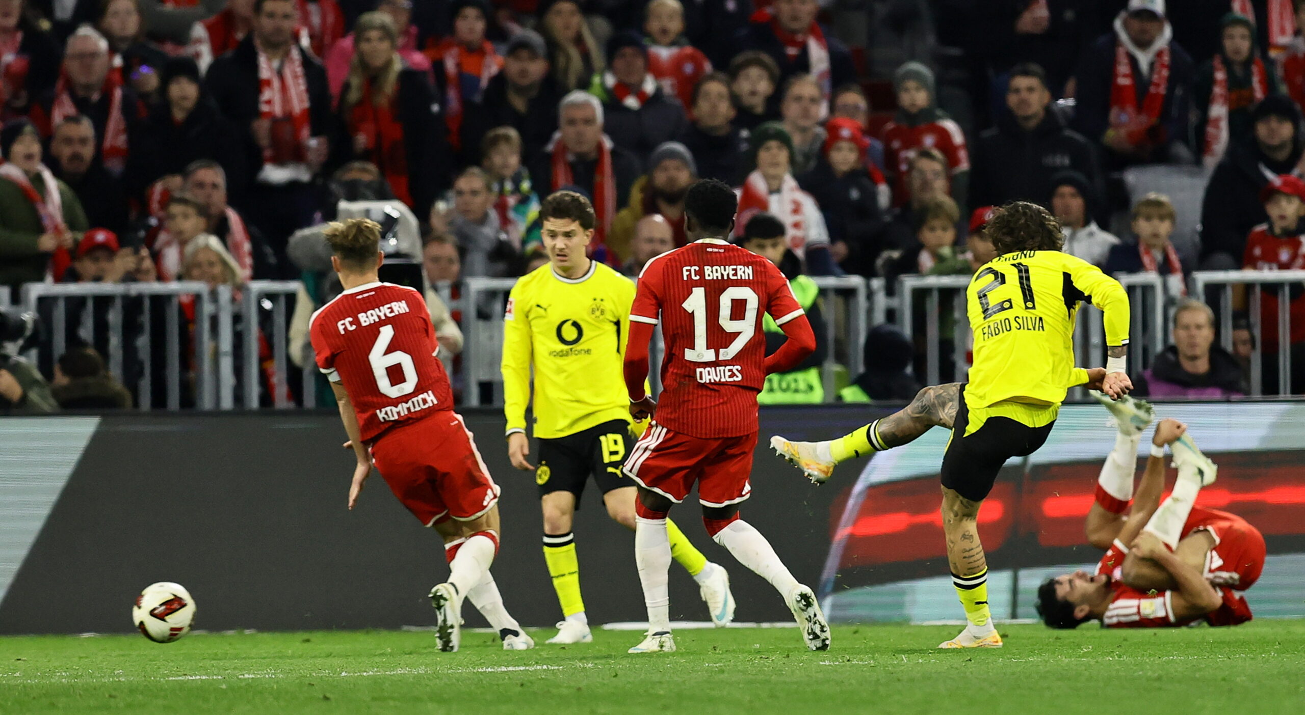 Dortmund earned a point in the 89th minute against Bayern