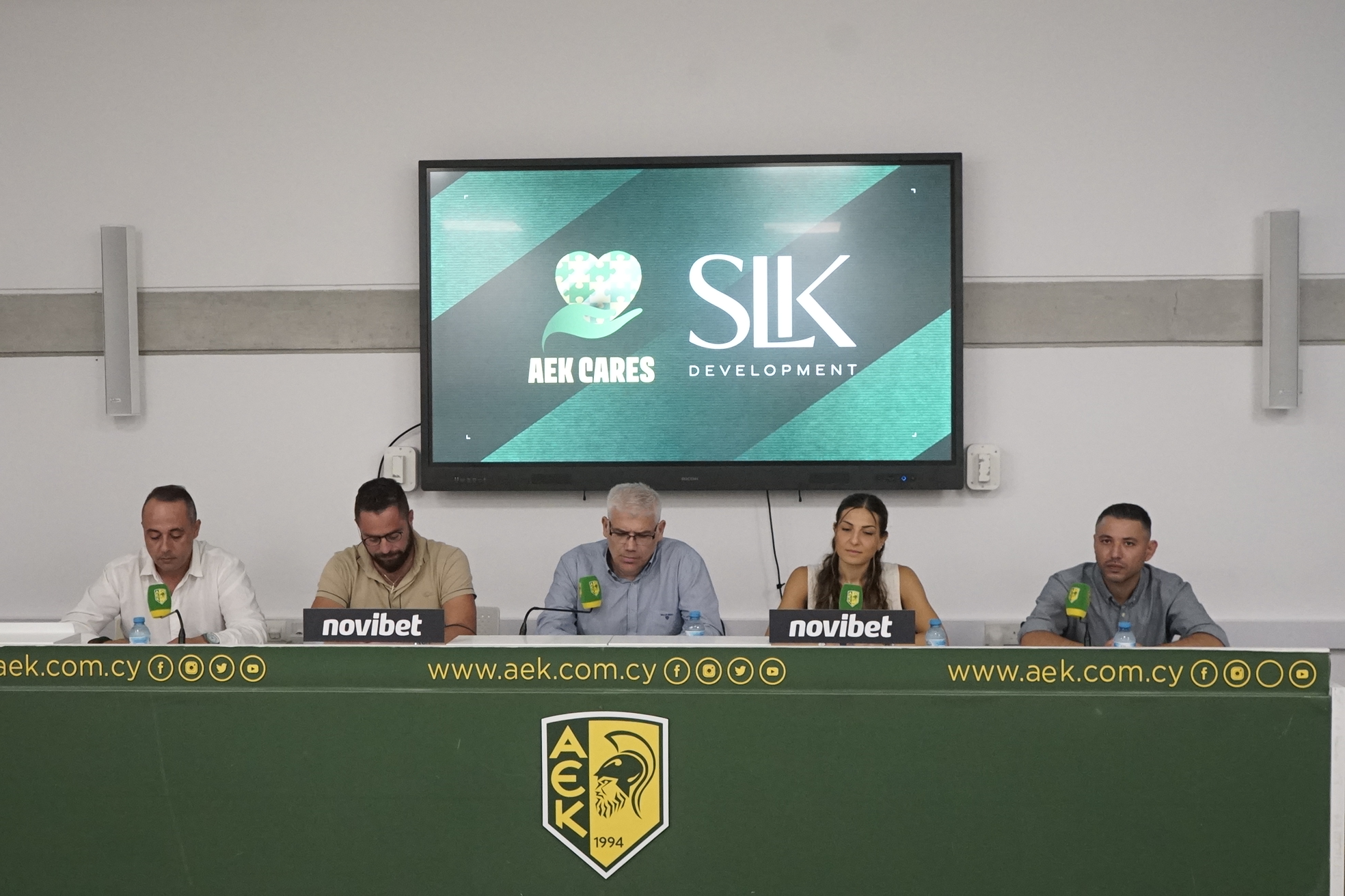 AEK C.A.R.E.S.: The press conference on the review and future of social action