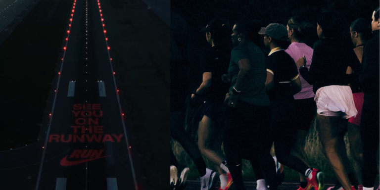 Nike does the unthinkable in london: Closes an airport runway and turns it into a running track for women