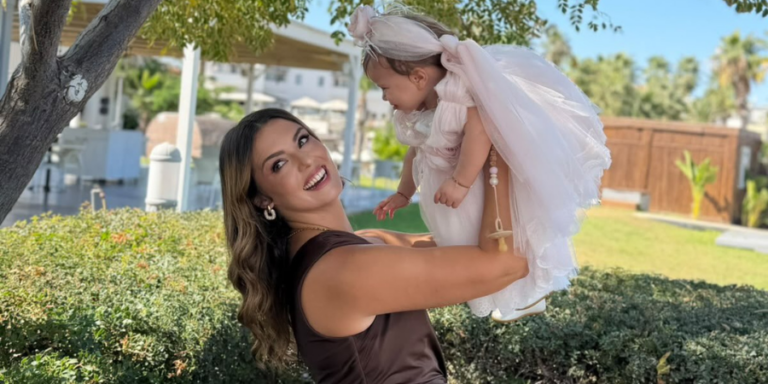 Kriti Agapiou: She became a godmother and revealed the beautiful name of the newly baptized child