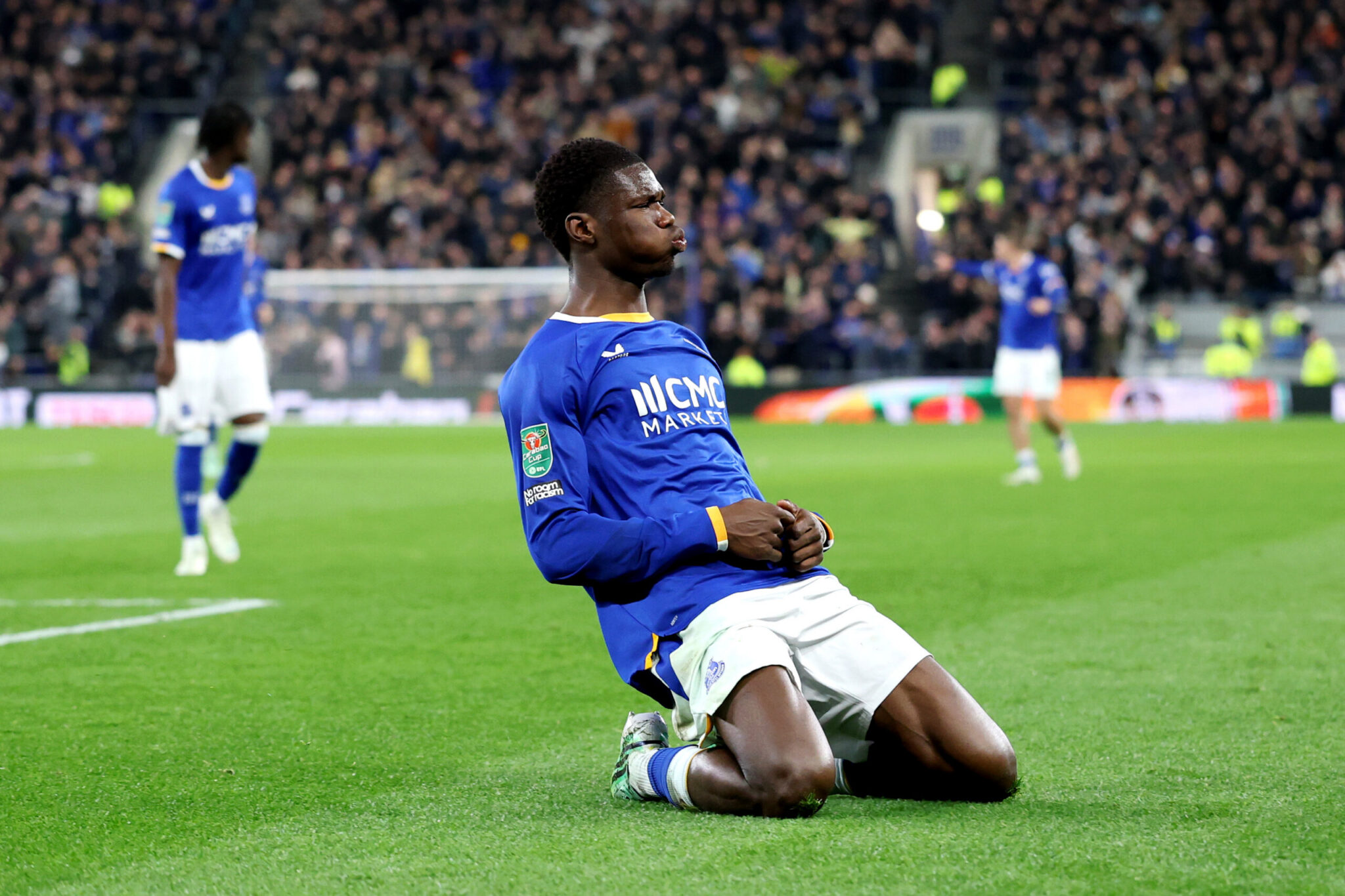 Everton scored three goals against Newcastle and advanced to the Carabao Cup quarterfinals