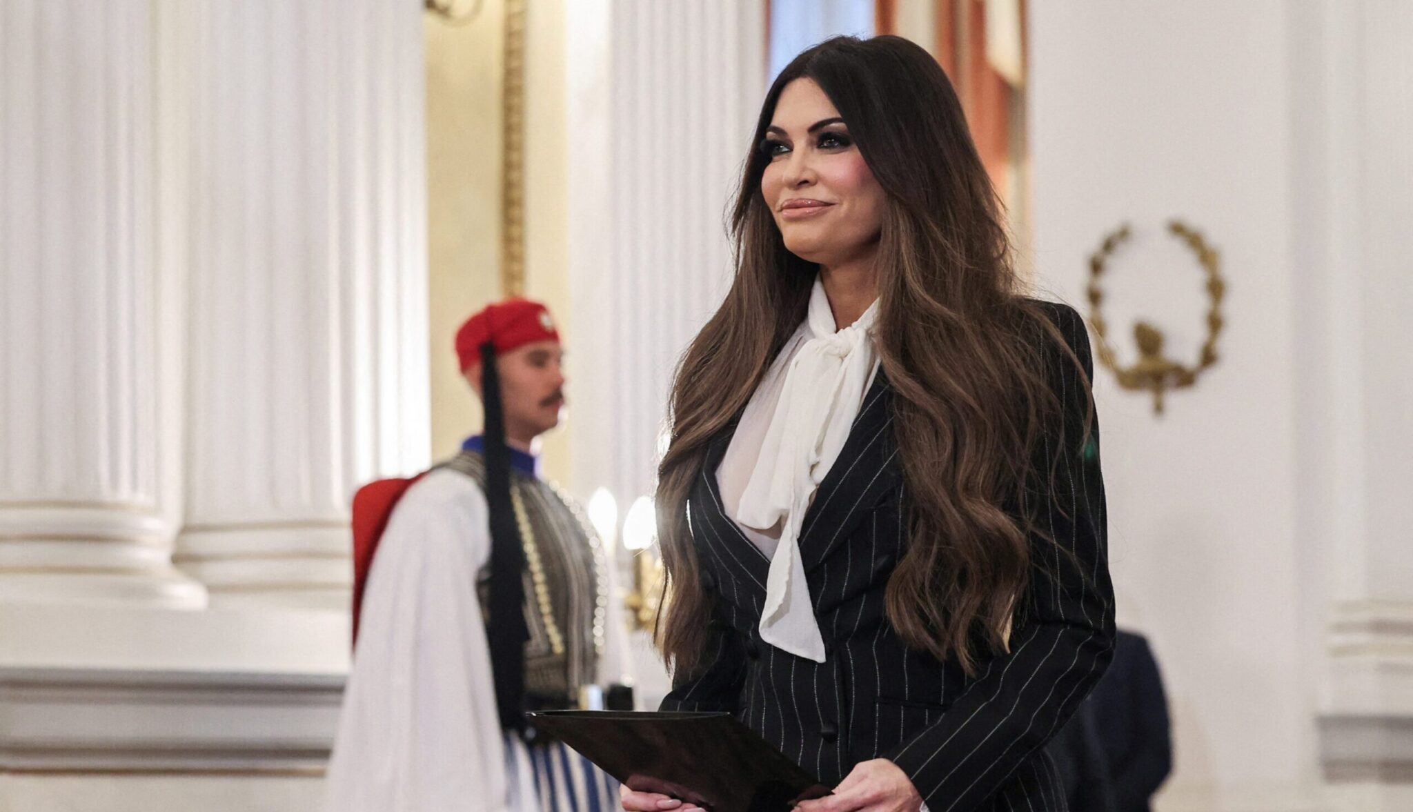 “I hear that Kimberly Guilfoyle is leaving and making a scene; she owes money for haircuts and styling.”