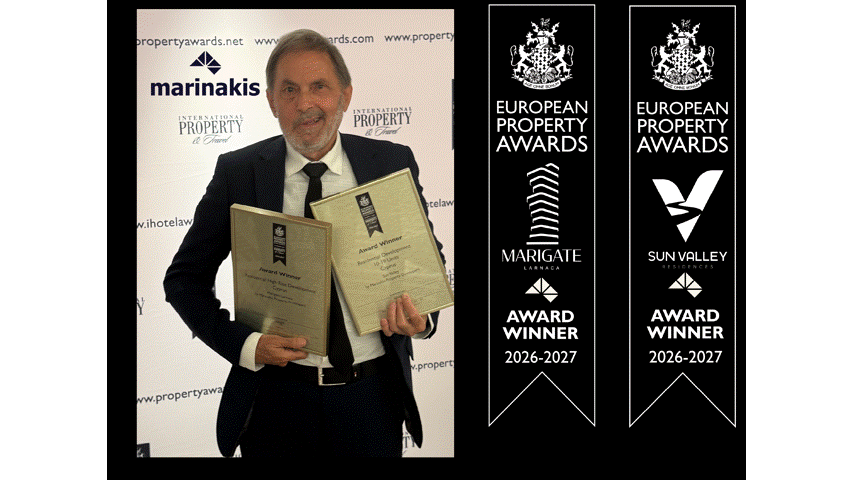 Two awards for marinakis at the european property awards
