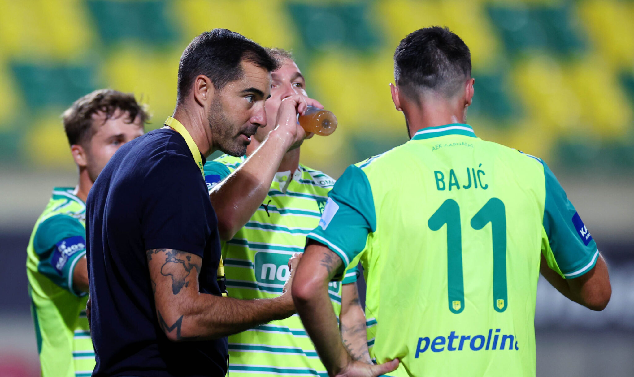 AEK Secures a Friendly Victory Over Apollon with a “Brace” by Bajić