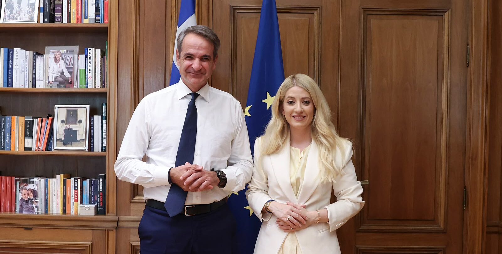 Cyprus issue, SAFE, GSI, and the Turkey-Libya memorandum on the agenda during Annita’s meetings in Athens