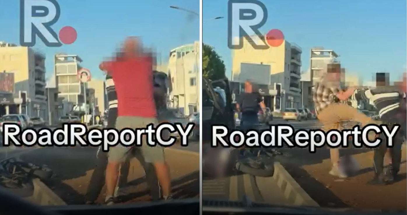 Attack in Limassol: The two men who beat up a delivery driver have been located and questioned
