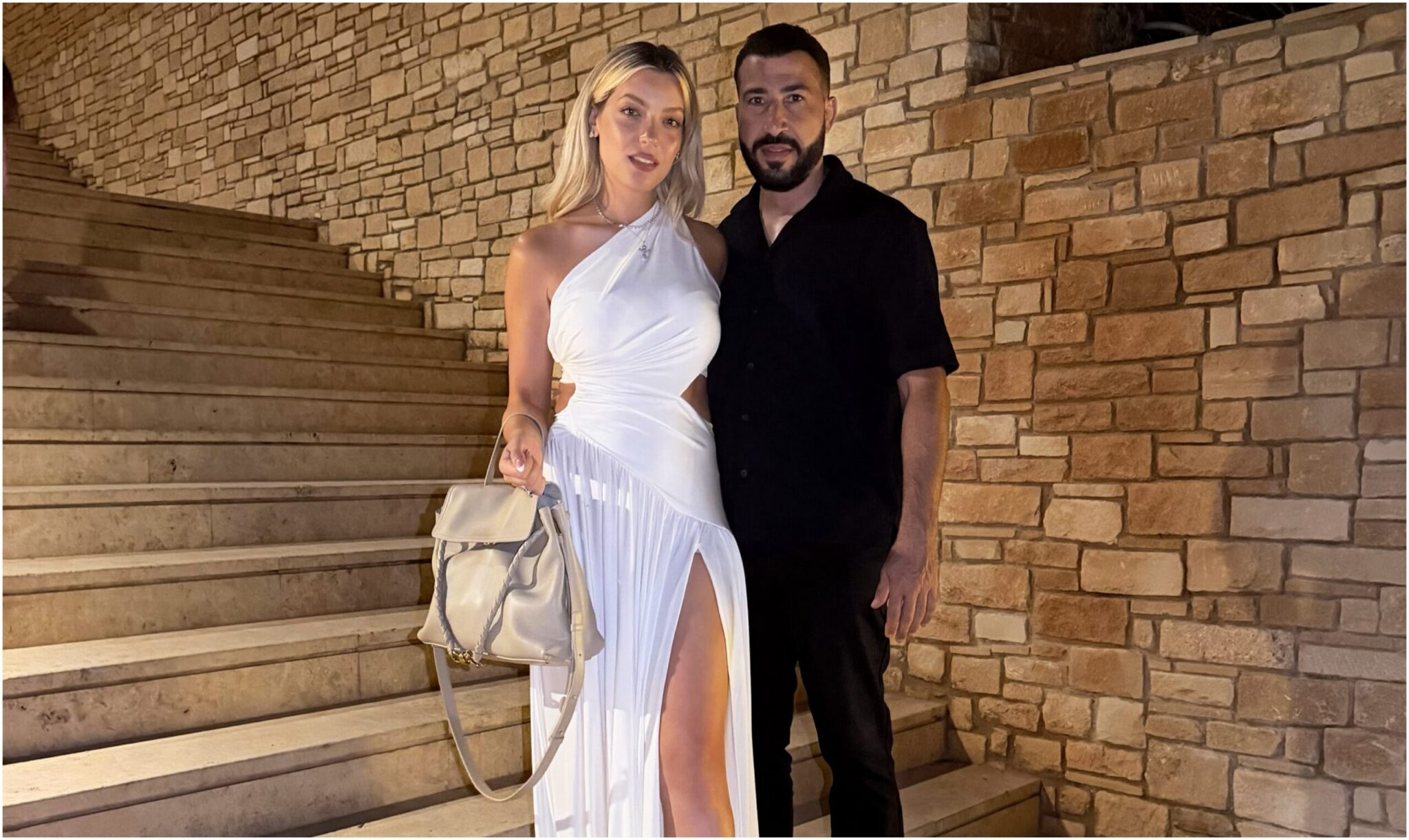 Andri Karantoni: A sweet surprise for her husband, Neoklis Skouromounis, on his birthday