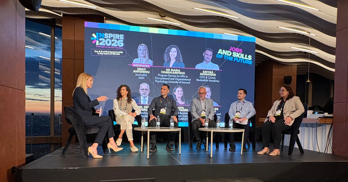 The University of Limassol supported the INSPIRE 2026 Entrepreneurship Festival