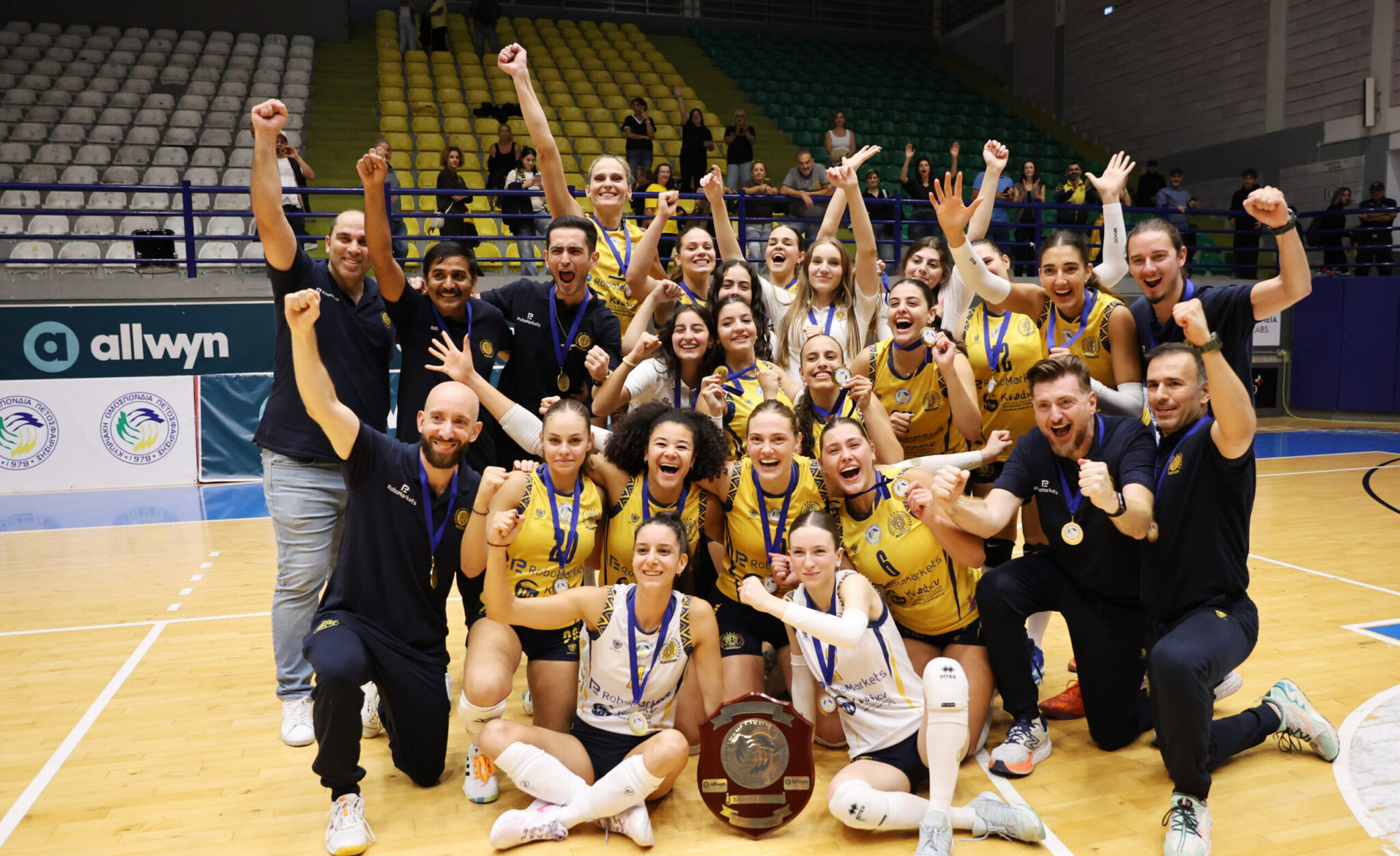 Women’s volleyball: AEL wins its first title of the year