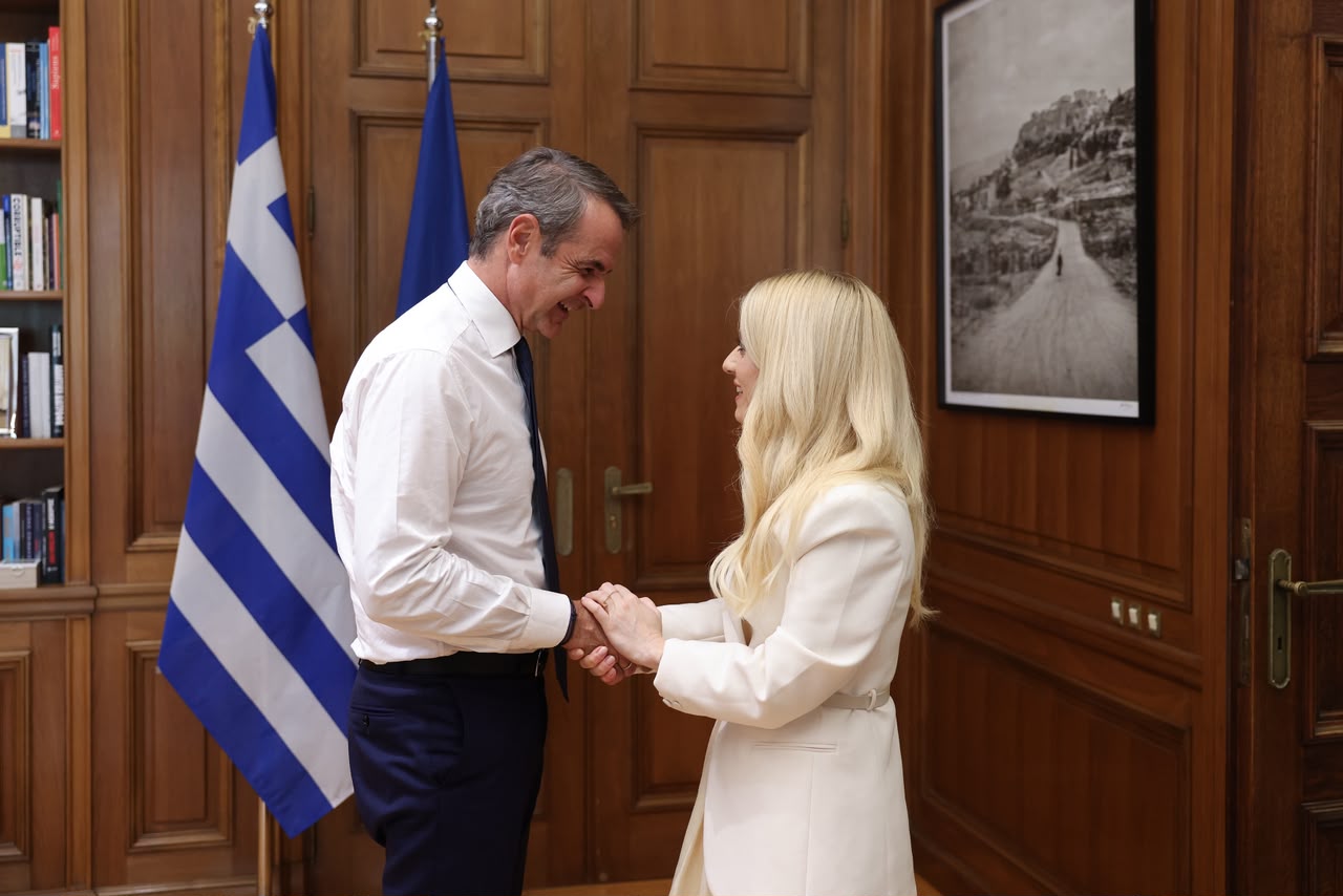 “Cyprus and greece with a common strategy”: Anita met with mitsotakis; the meeting’s agenda was full