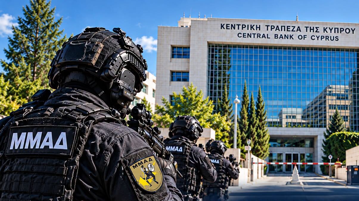 Terrorist attack on the central bank: What the police, fire department, and ambulance service drill scenario envisions