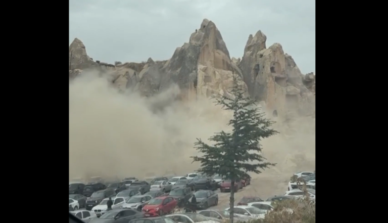 Alarm in Cappadocia: The Fairy Chimney has collapsed; reports of deaths and injuries