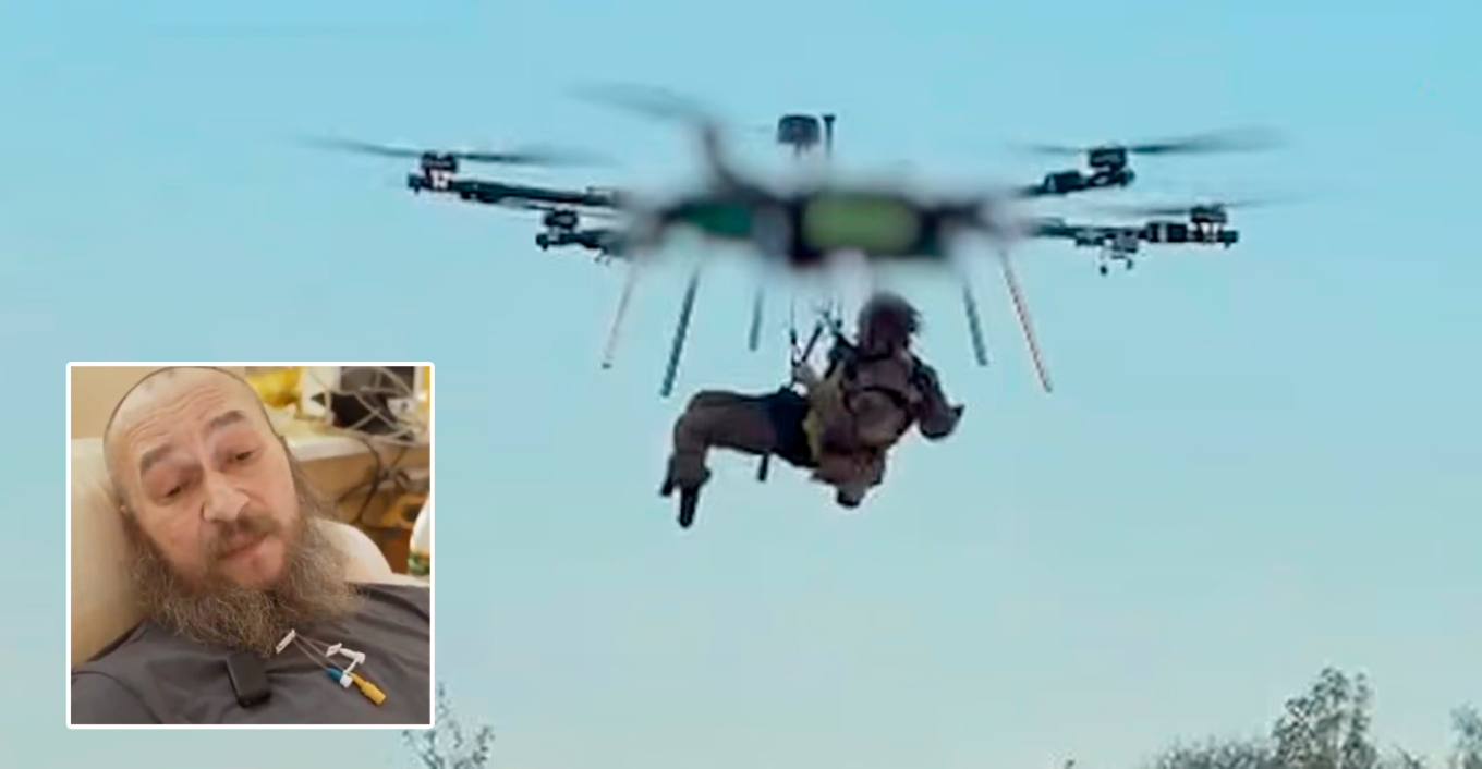 An incredible story of survival by a Ukrainian soldier: He amputated his own leg and, after 491 days, was rescued by a drone