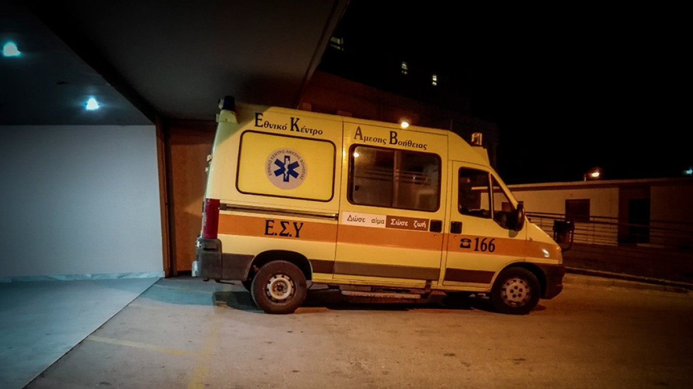 A well-known gynecologist was found dead inside his office in Euboea