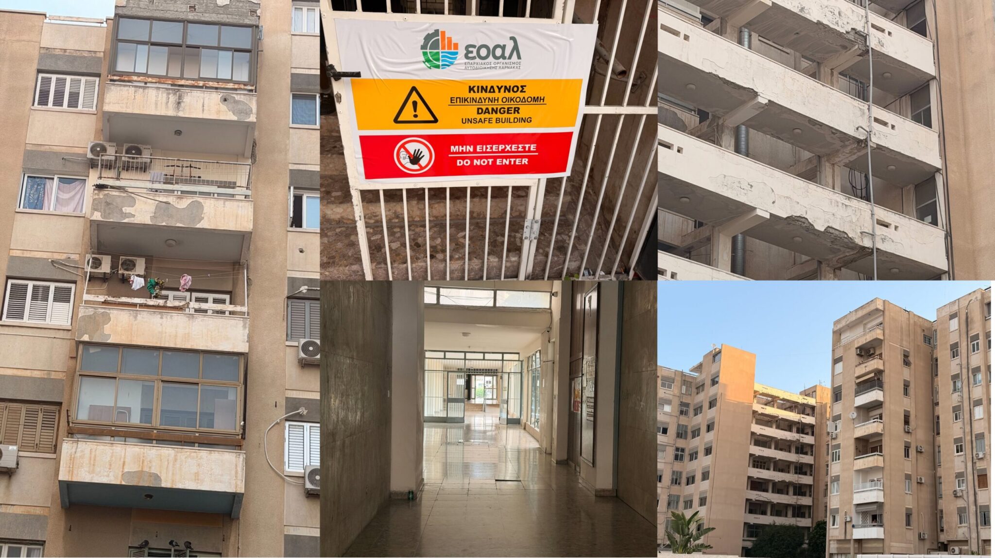 “We’re talking about 400 people”: Outcry and reactions to the eviction order for the first apartment building constructed in Larnaca