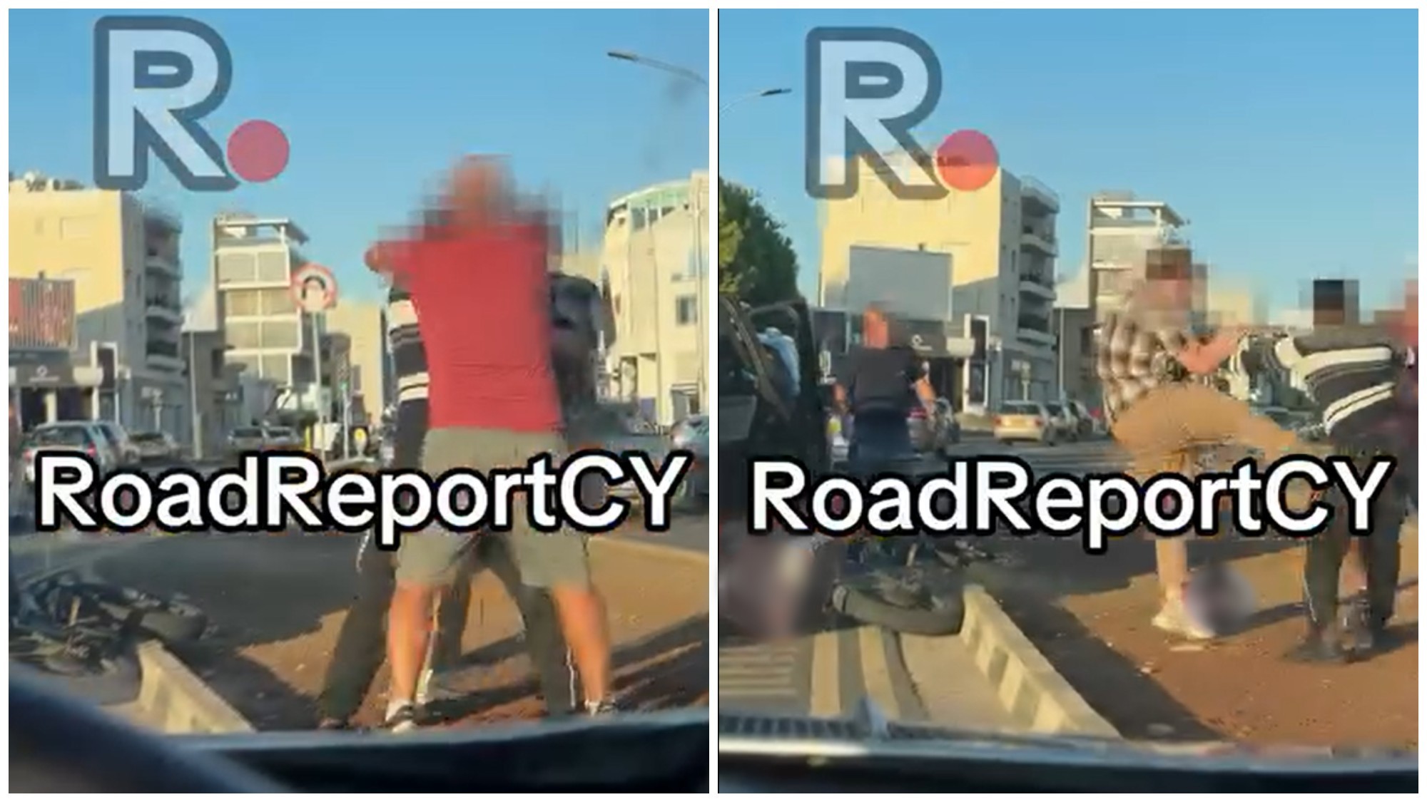 VIDEO: Delivery driver brutally beaten in the middle of the street