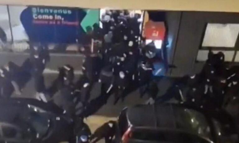 Marseille fans stormed hotels looking for Olympiacos fans (VIDEO)