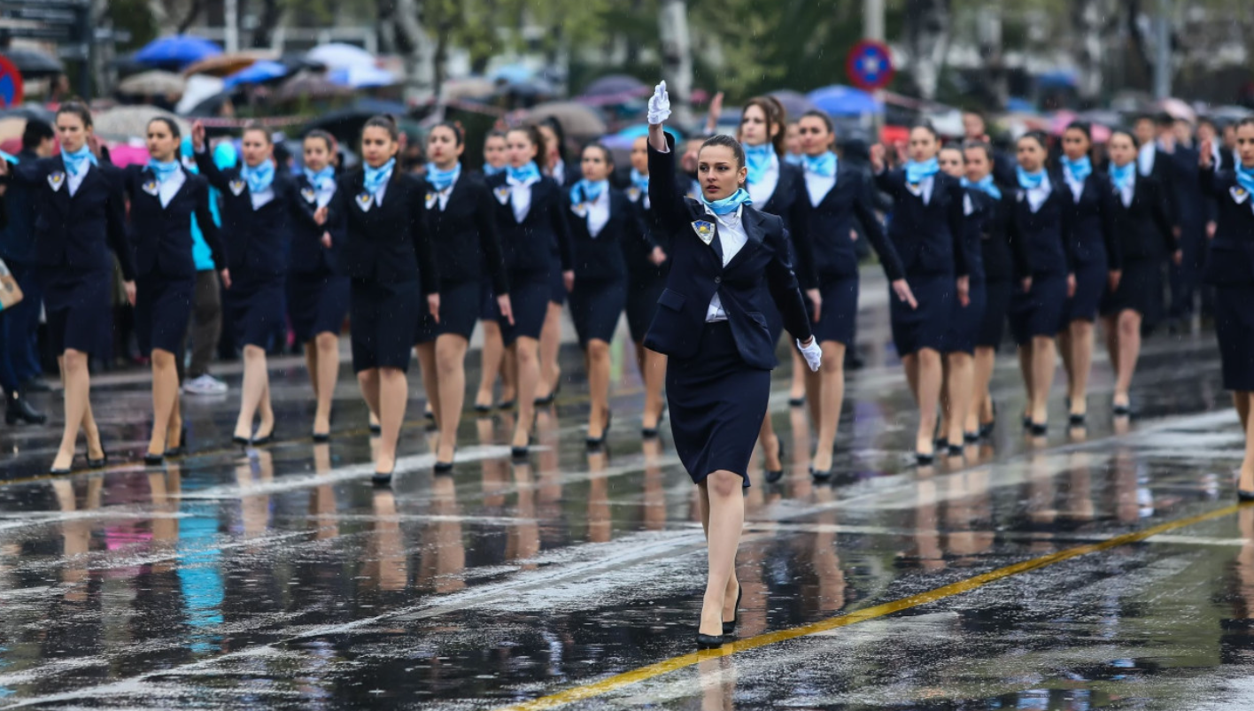 Parades are canceled due to severe weather conditions in Greece
