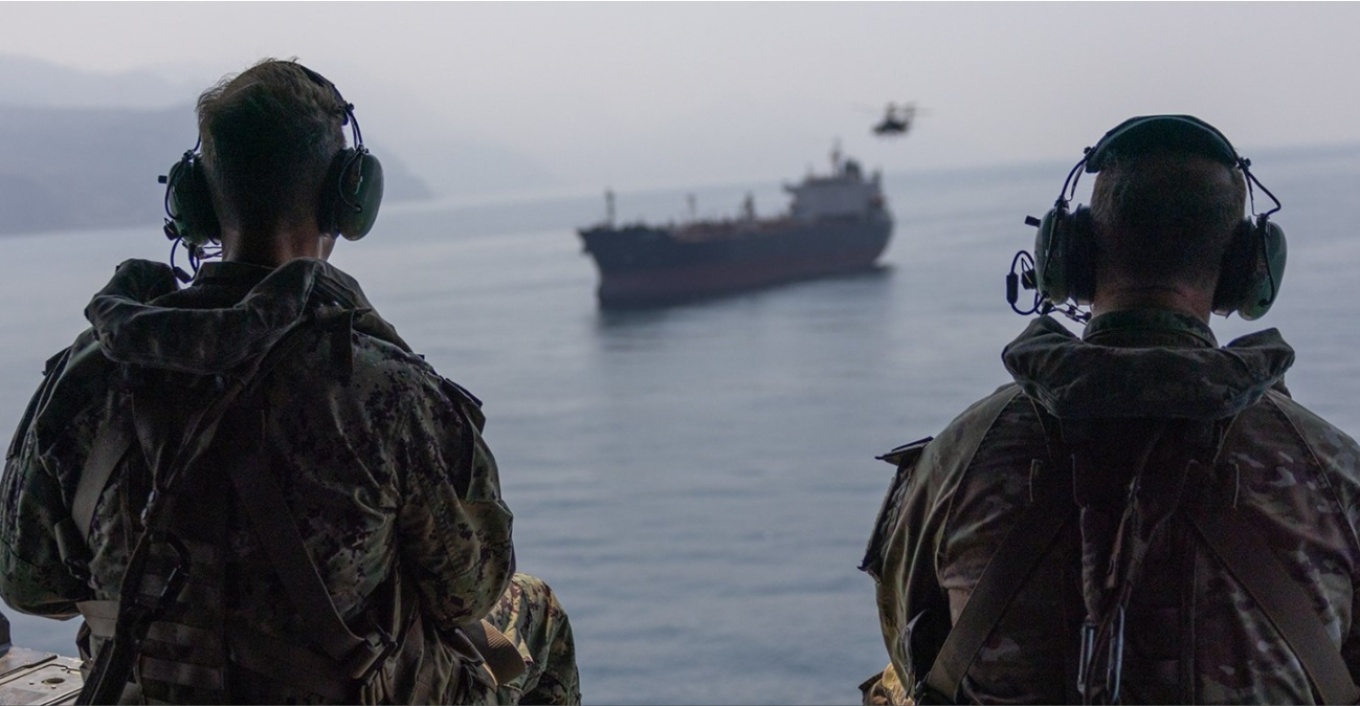 Four tankers set ablaze by mines in the Strait of Hormuz, according to Iran