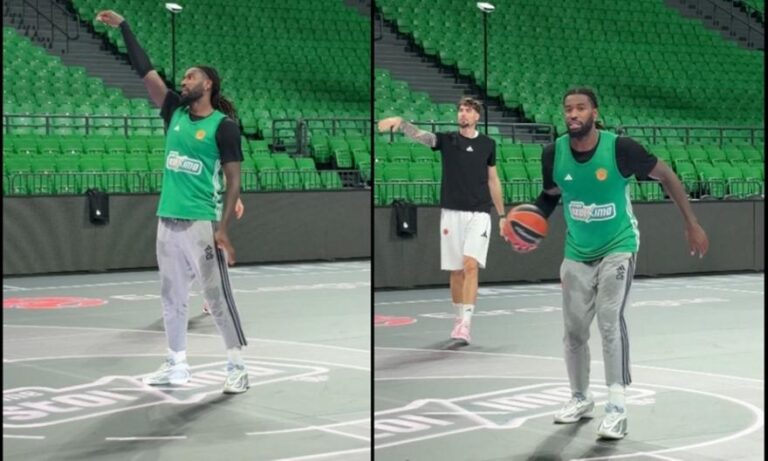 Lesor pretended to be limping during Panathinaikos practice (VIDEO)