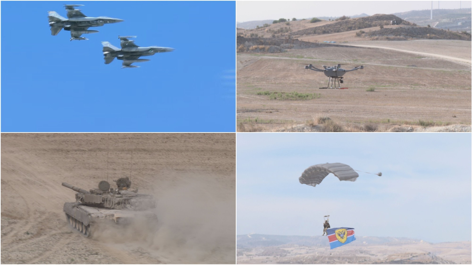 VIDEO: Stunning footage from the IRIS 2026 exercise; Greek F-16s have returned; Cypriot UAVs are in the “battle”