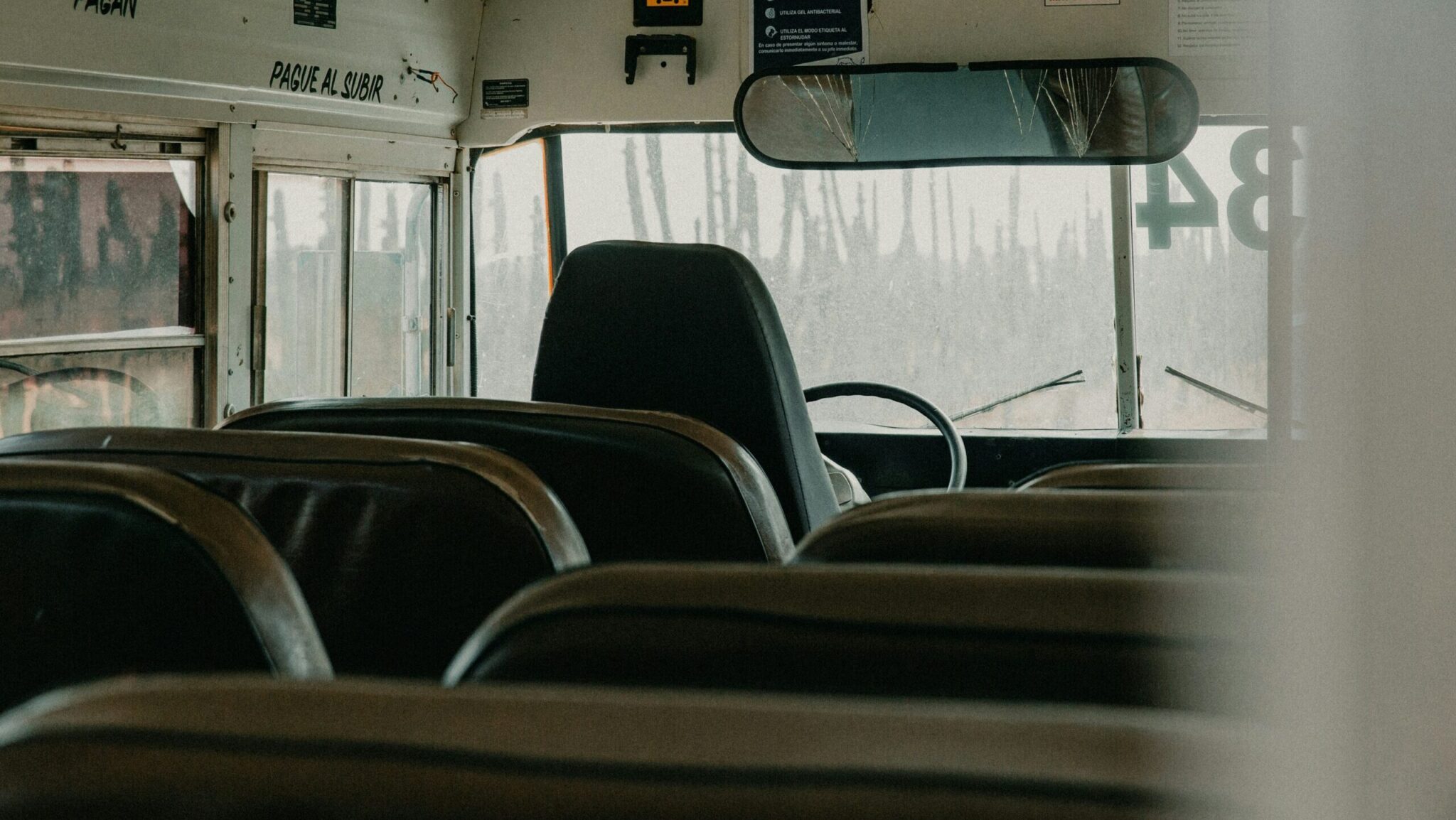 Serious complaint: An unsuitable bus carrying blind passengers left them in the middle of the road