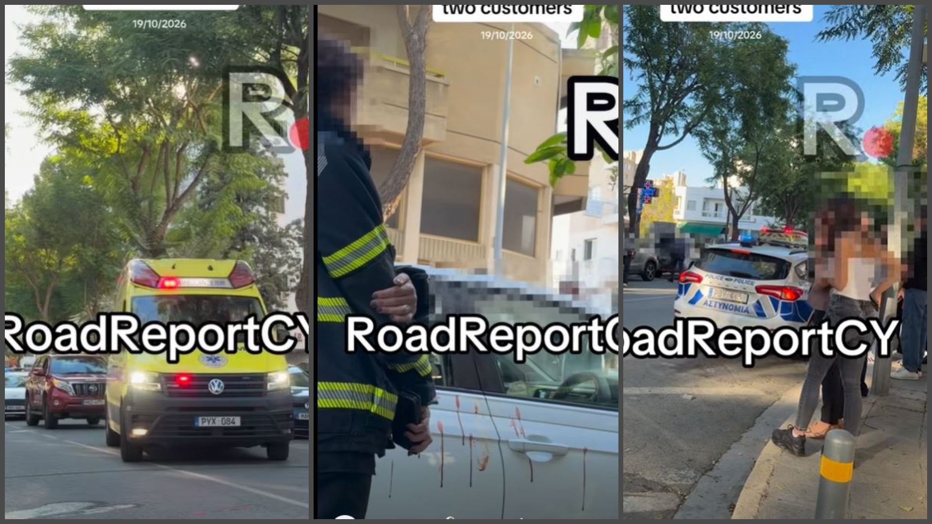 She “ran over” a pedestrian and two customers: What the 77-year-old driver left behind after crashing her vehicle into a café on Pindarou Street
