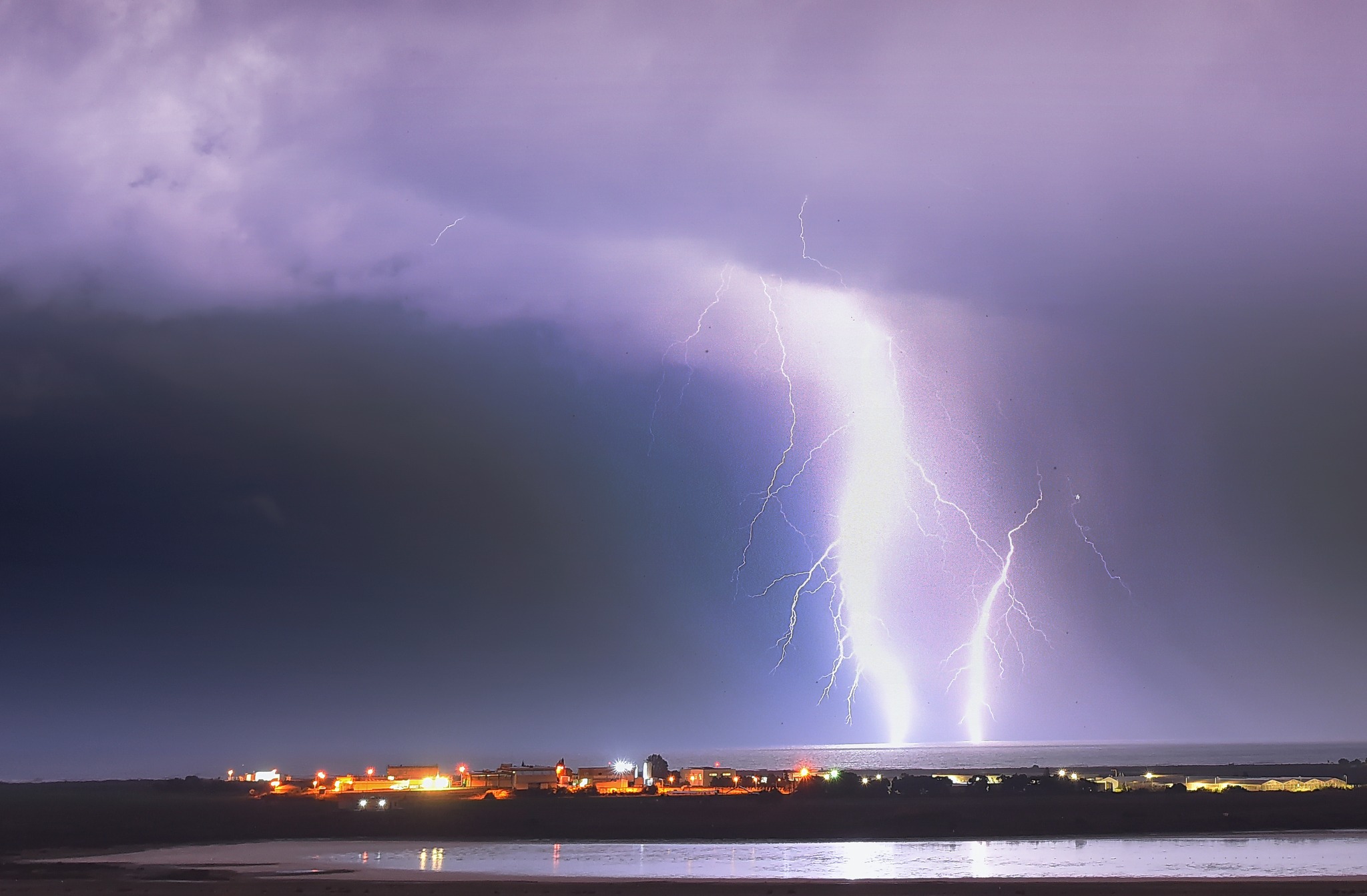 Severe weather caused power outages in parts of Paphos
