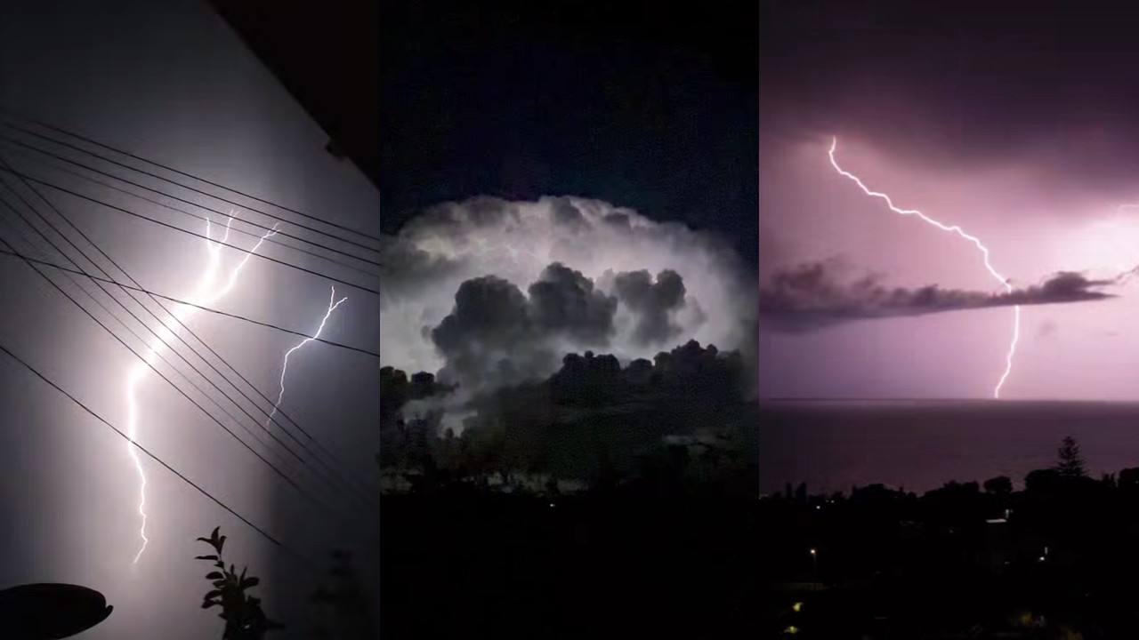 VIDEO: Severe weather conditions in various regions; new yellow warning for heavy thunderstorms and hail
