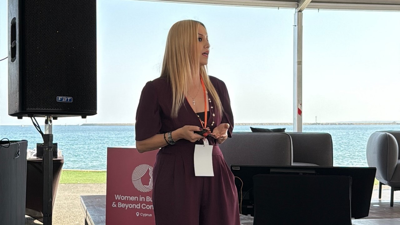 Professor Konstantina Konstantinou represented the University of Limassol at the Women in Business & Beyond conference