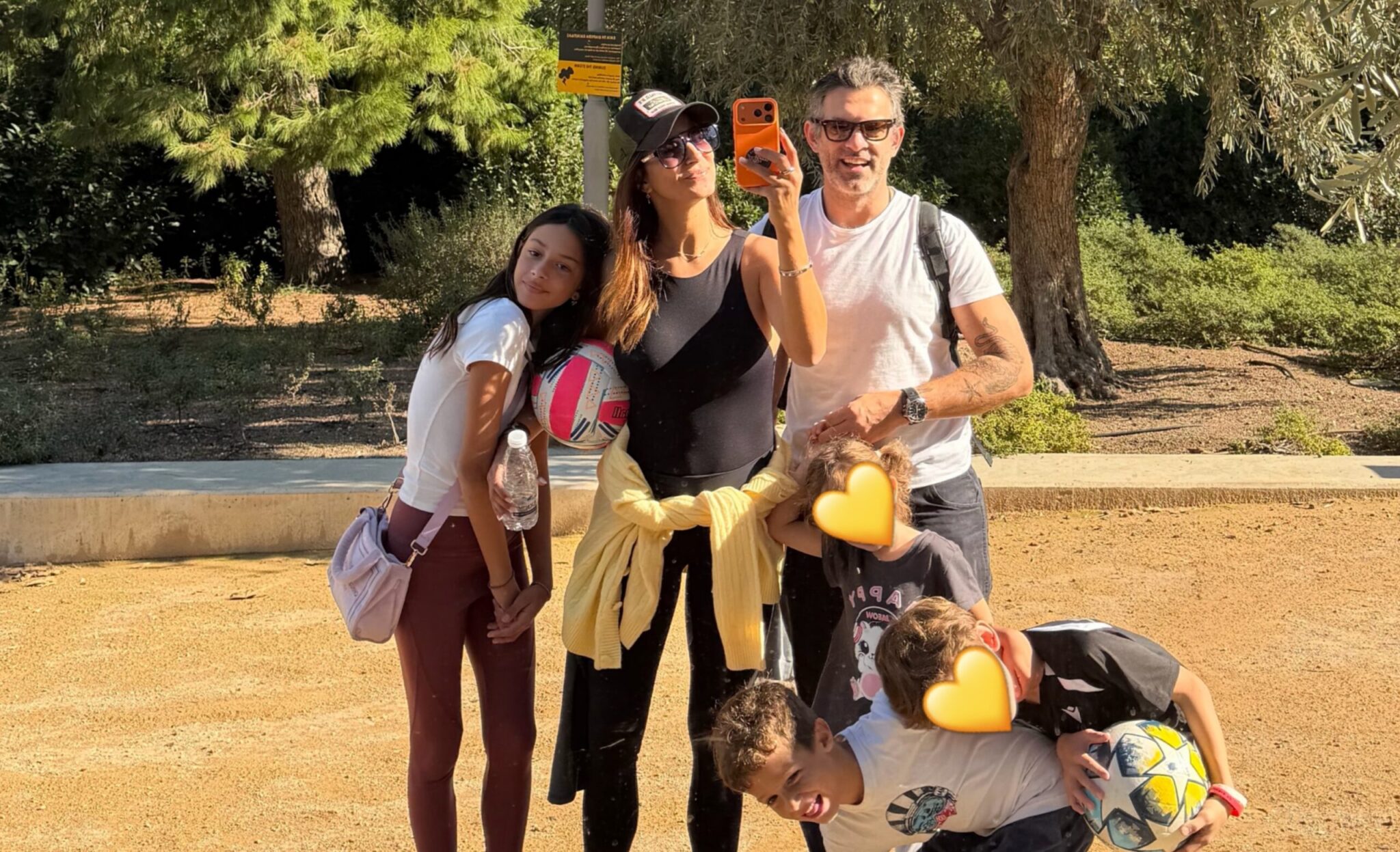 Konstantina evripidou & filippos michopoulos: A family weekend in athens with their children