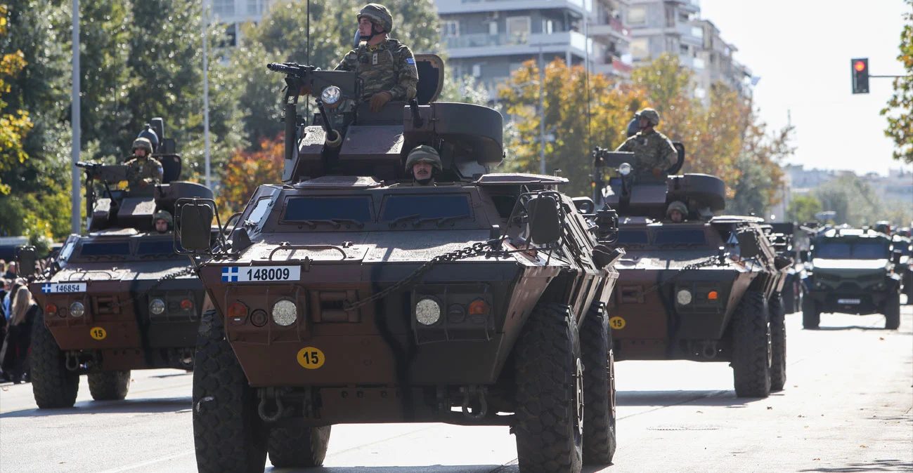 LIVE: The grand military parade on october 28 in thessaloniki