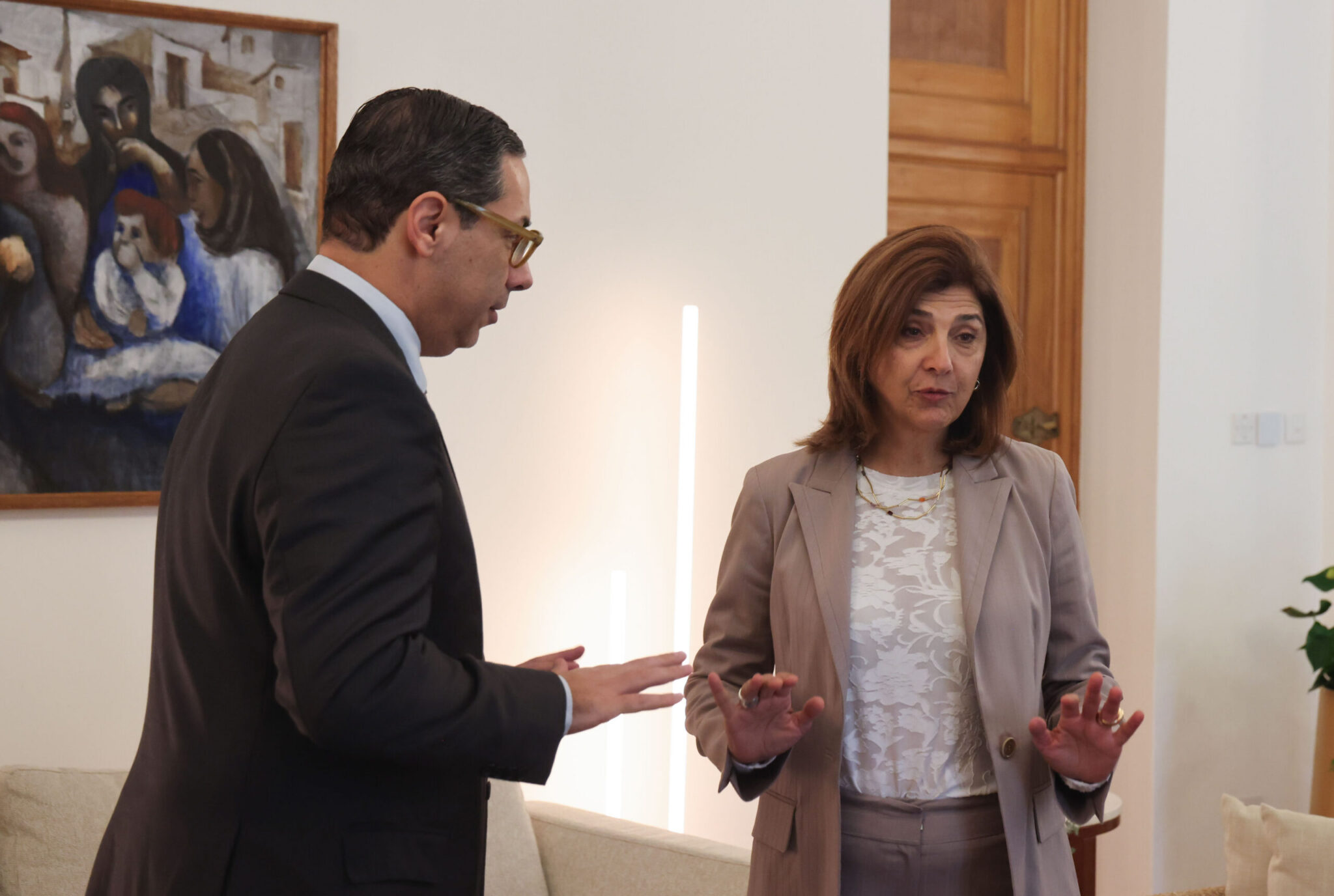 “No, no, no”: What Olgin categorically rejected after her meeting with Nikos Christodoulides