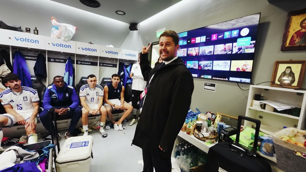 Gagatsis to the national team: “You deserve to finish first; let’s go for the quarterfinals” (VIDEO)