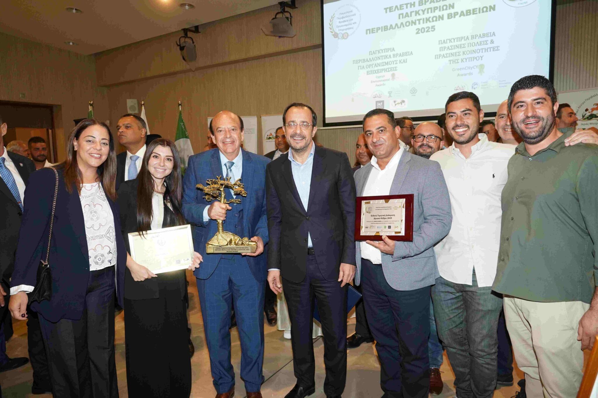 Medochemie Wins the “Golden Cedar” at the Pan-Cyprian Environmental Awards