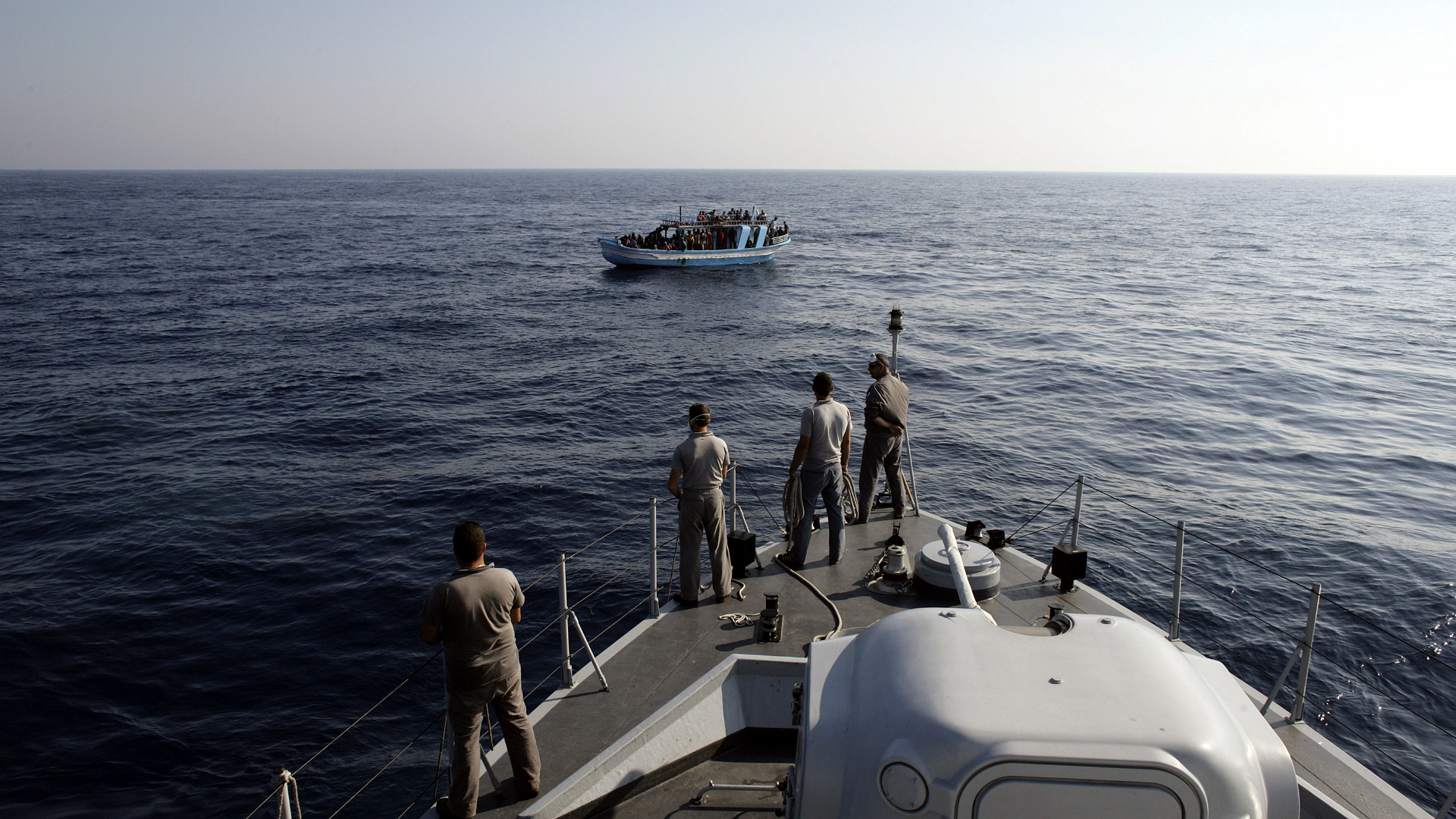 Survivors of the deadly shipwreck off the coast of Lesbos are being treated at Vostaneio Hospital in Mytilene
