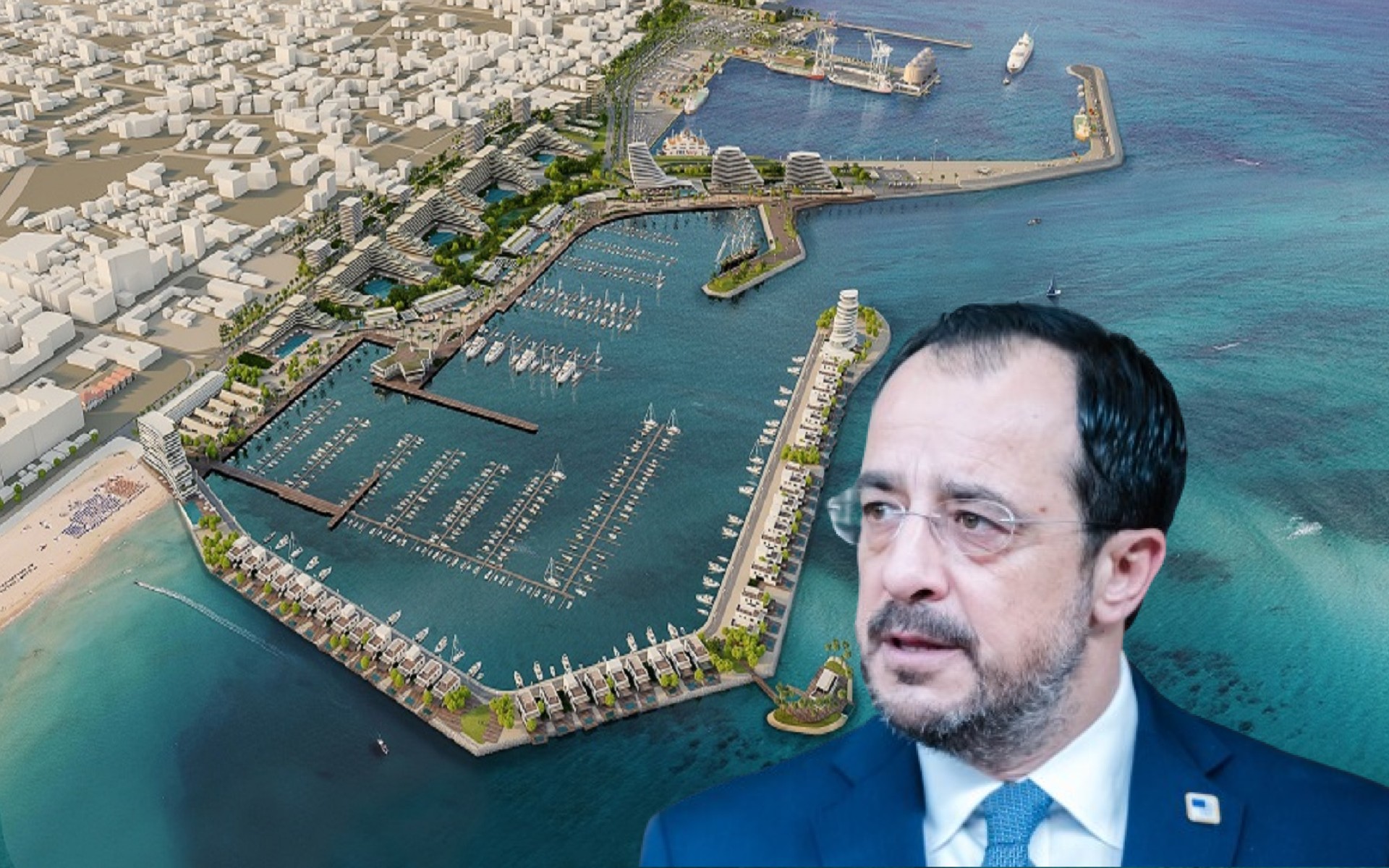 President’s intervention regarding the larnaca marina: The government is in constant contact with the legal service