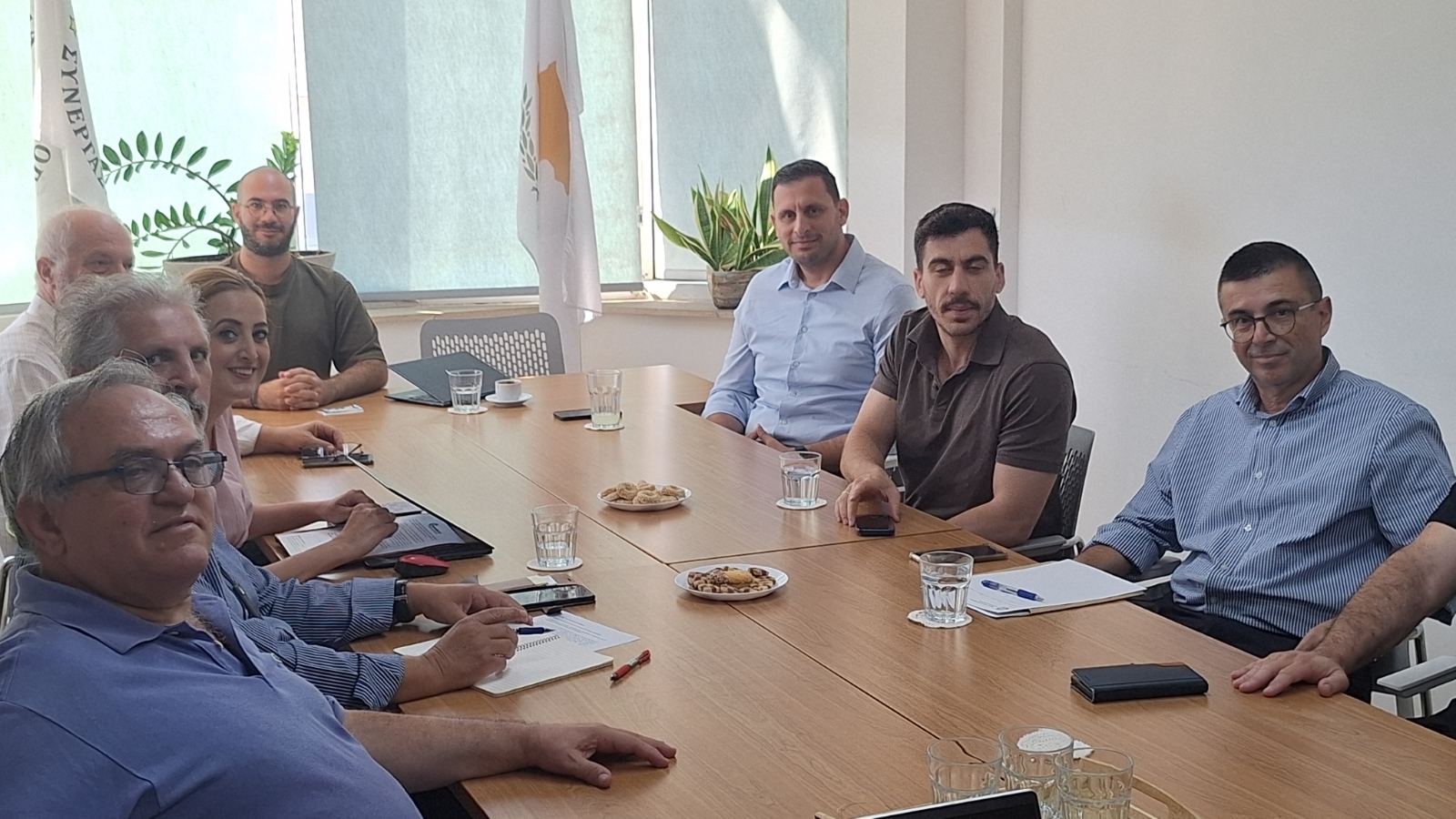 And the presidential elections are on the agenda of the meeting between the Greens and Direct Democracy