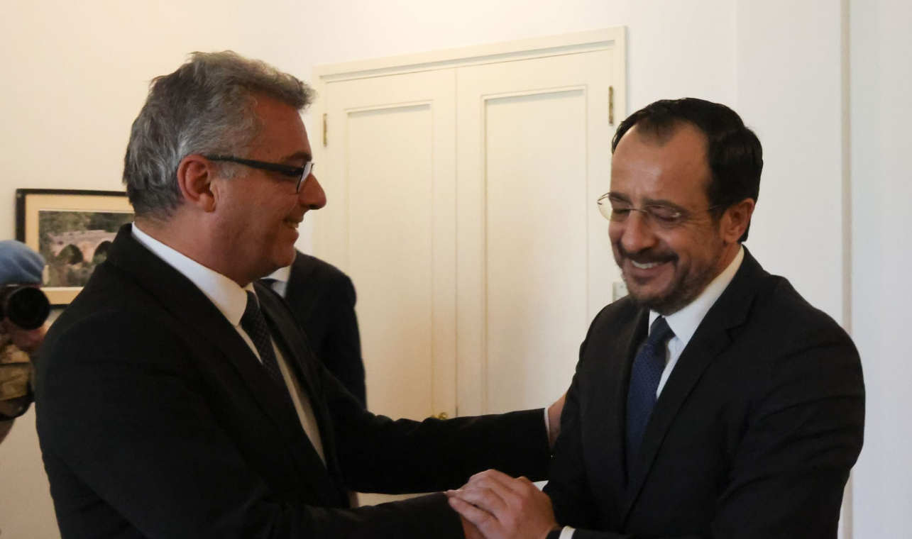Letympiotis calls on erciyuman, hoping for substantial progress at the meeting with christodoulides