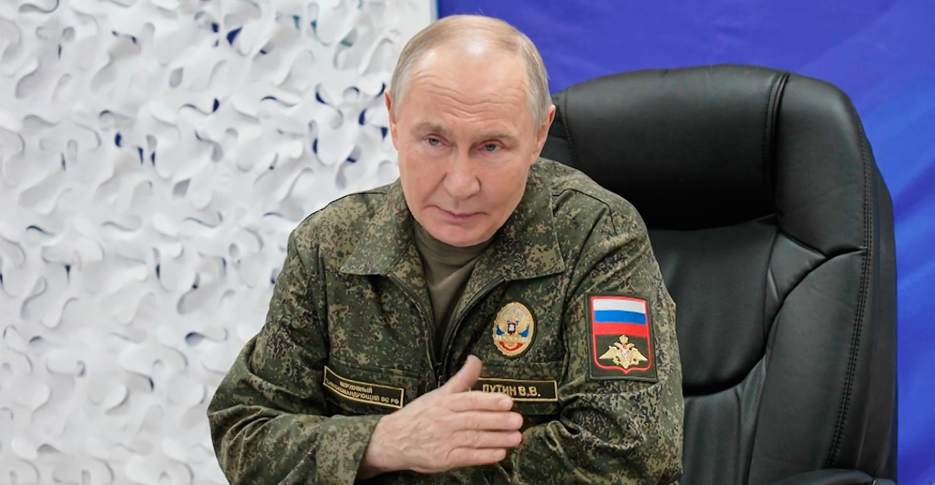 Putin: The territories in eastern Ukraine are “historically Russian land”