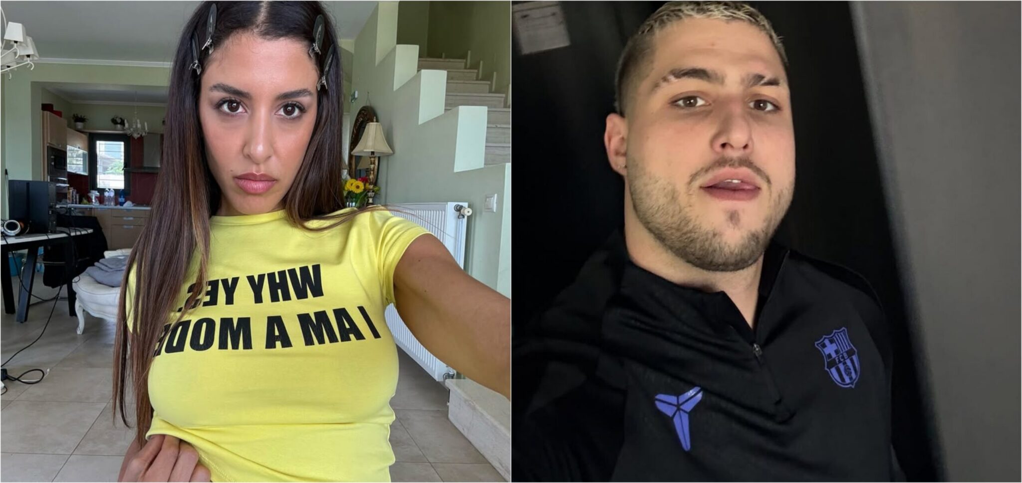 Marina Satti & Rack: Their first public appearance as a couple