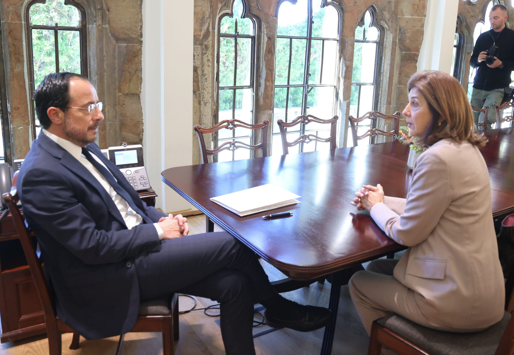 Olgin is optimistic about progress on the Cyprus issue: She will continue to push for it until the last day of Guterres’s term