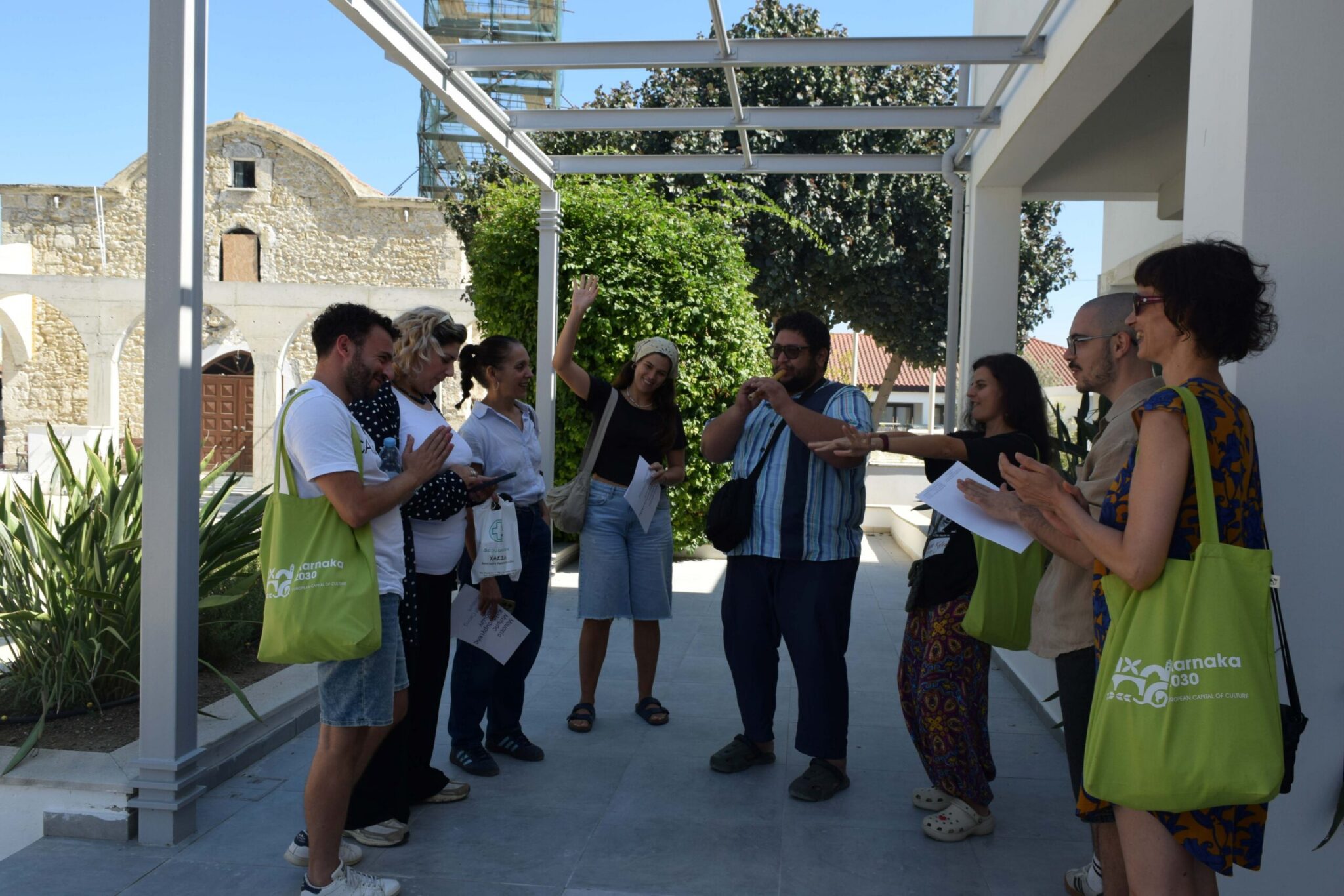 Larnaca 2030: A neighborhood becomes a shared space for creation and gathering