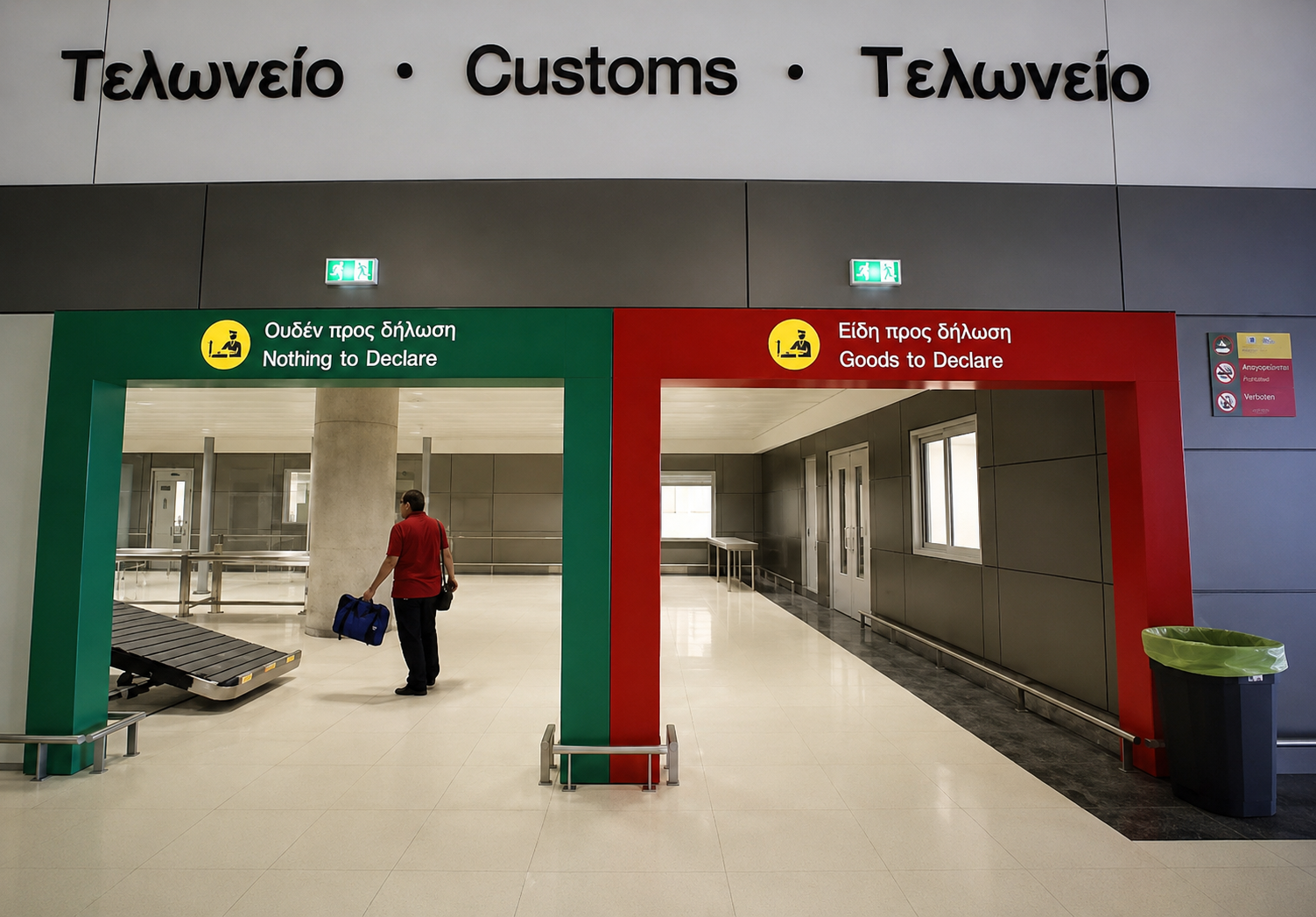 Customs lands a “big catch”: Traveler arrived from dubai with diamonds and gold jewelry, passed through the “nothing to declare” lane
