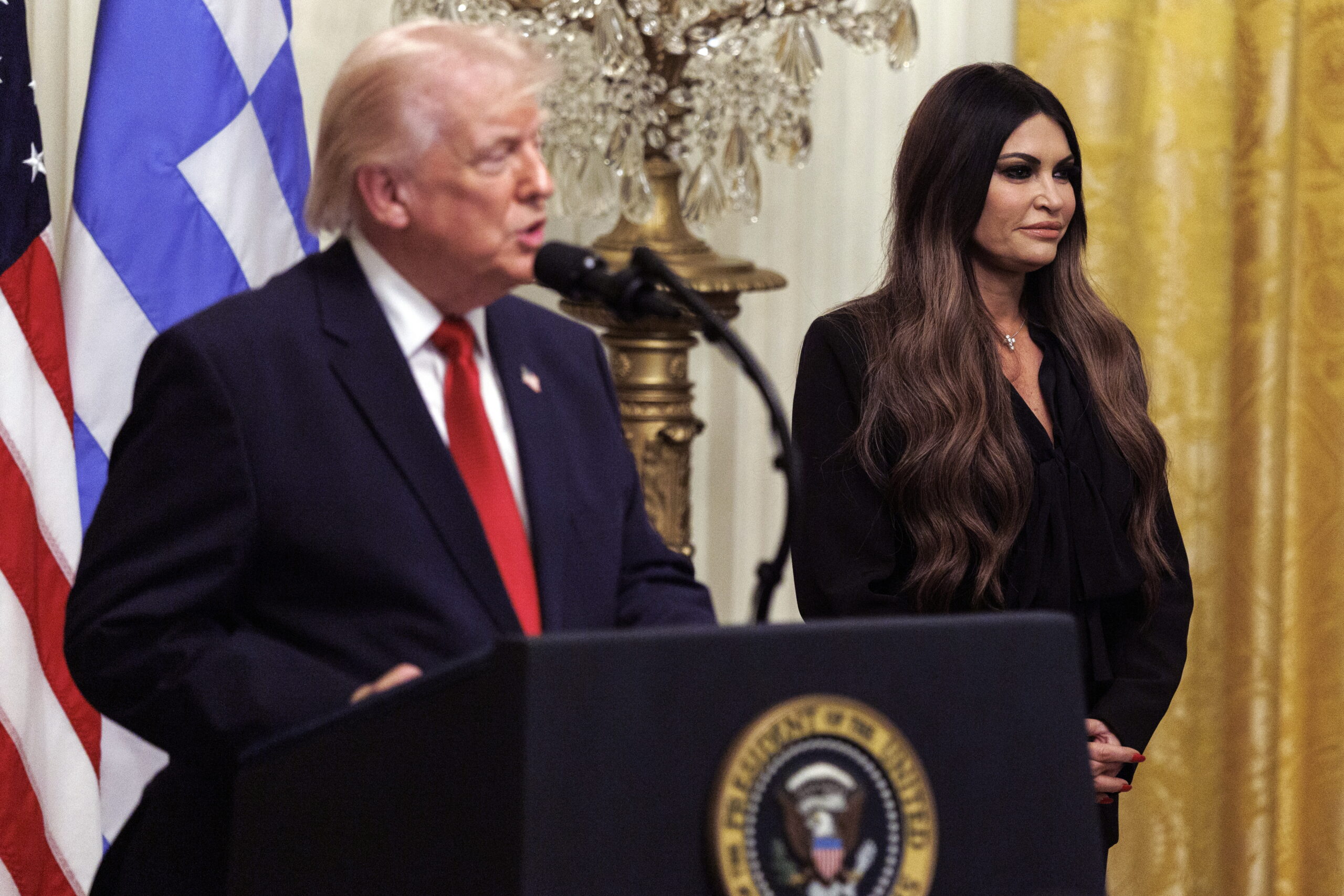 “We’re not satisfied”: Trump is considering removing Kimberly Guilfoyle from Athens