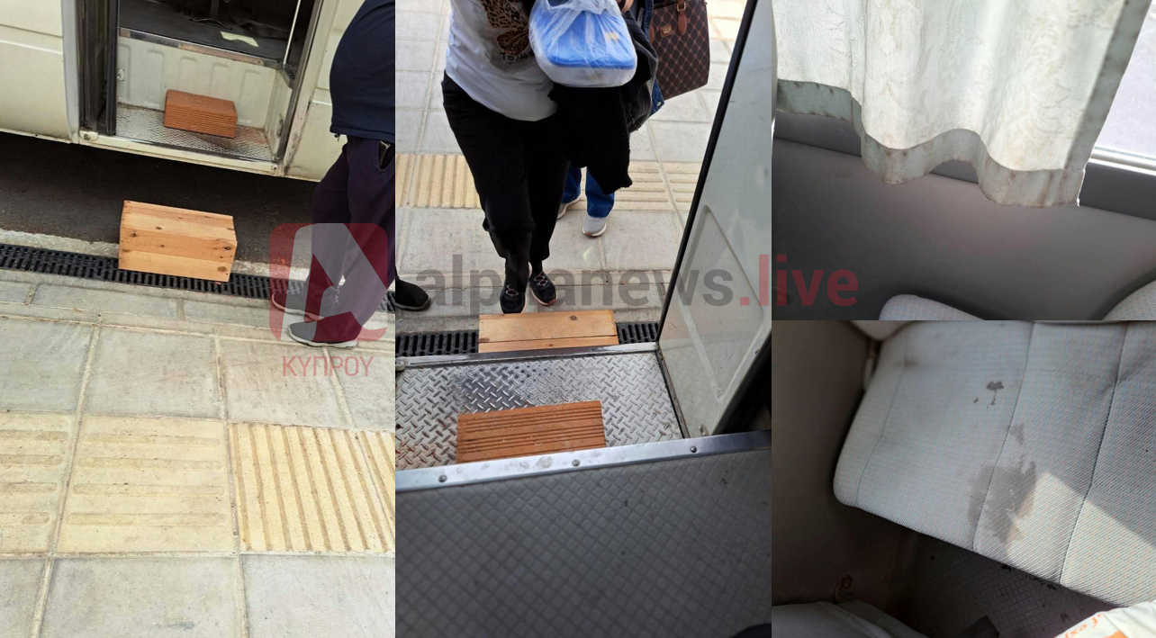 Shocking images: Here is the bus that dumped blind passengers in the middle of the road