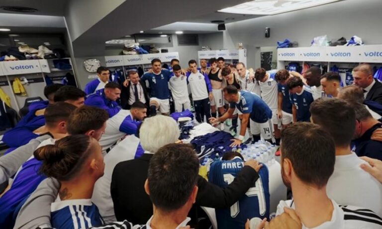 Pavlidis’s motivational speech ahead of the Netherlands match: “We’ve got what it takes—let’s show what kind of team we are” (VIDEO)