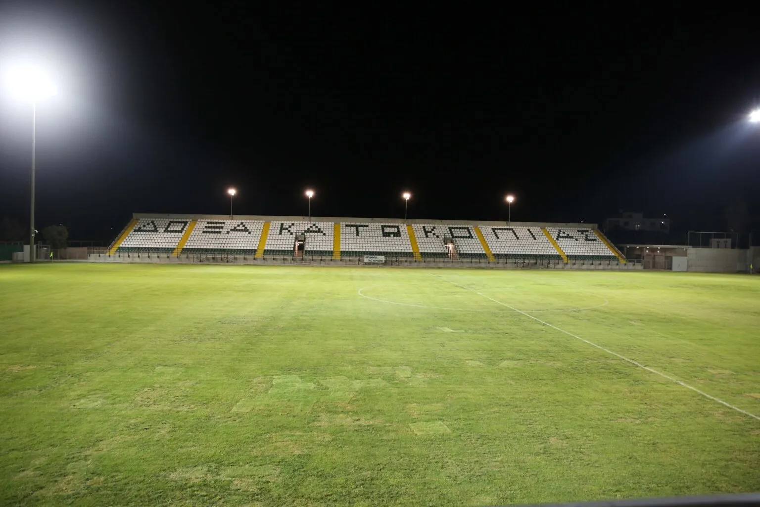 The starting lineups for Omonia 29M vs. Anorthosis