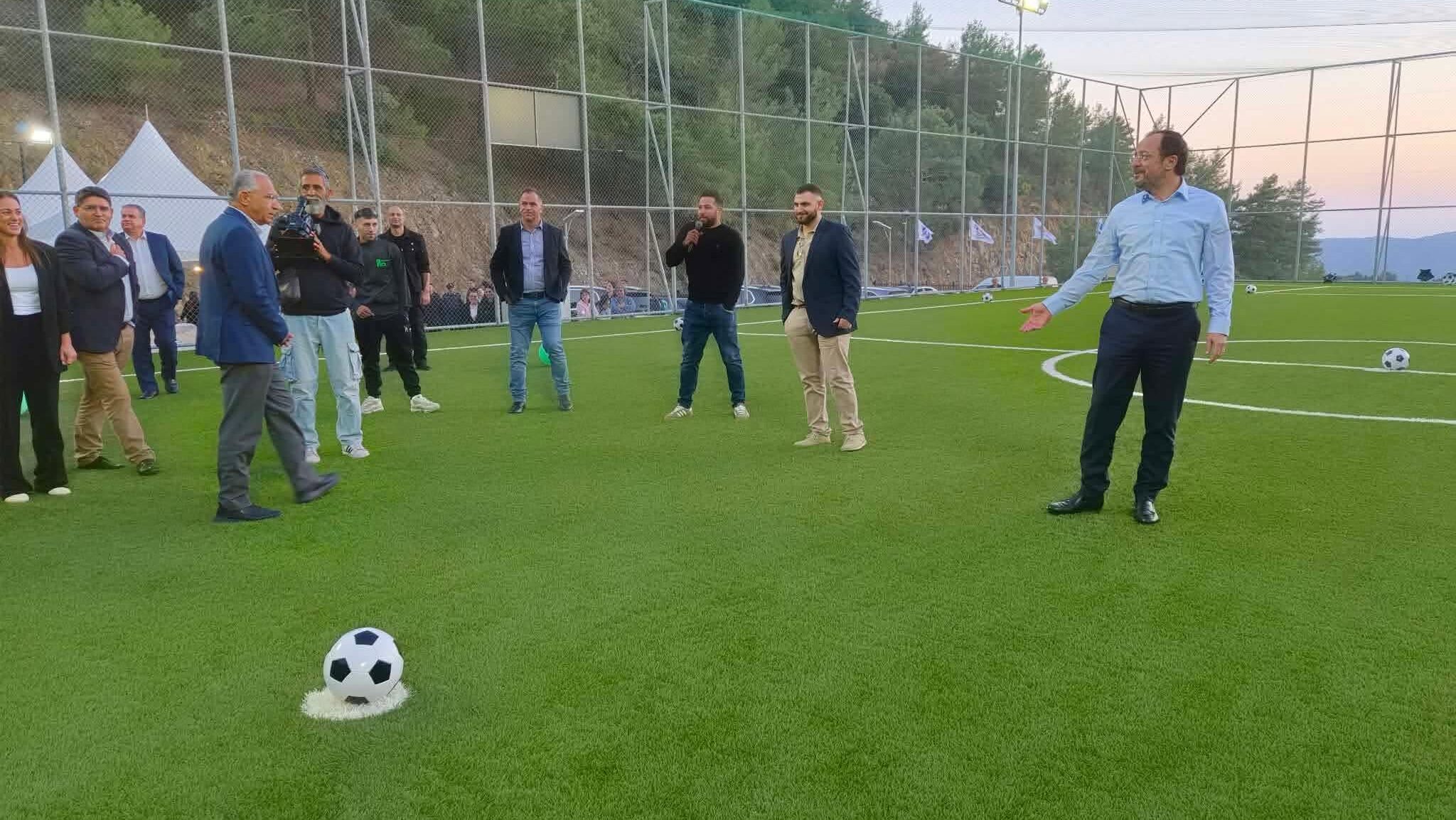 Christodoulidis’ goals: The president played soccer in sykopetra and beat the goalkeeper